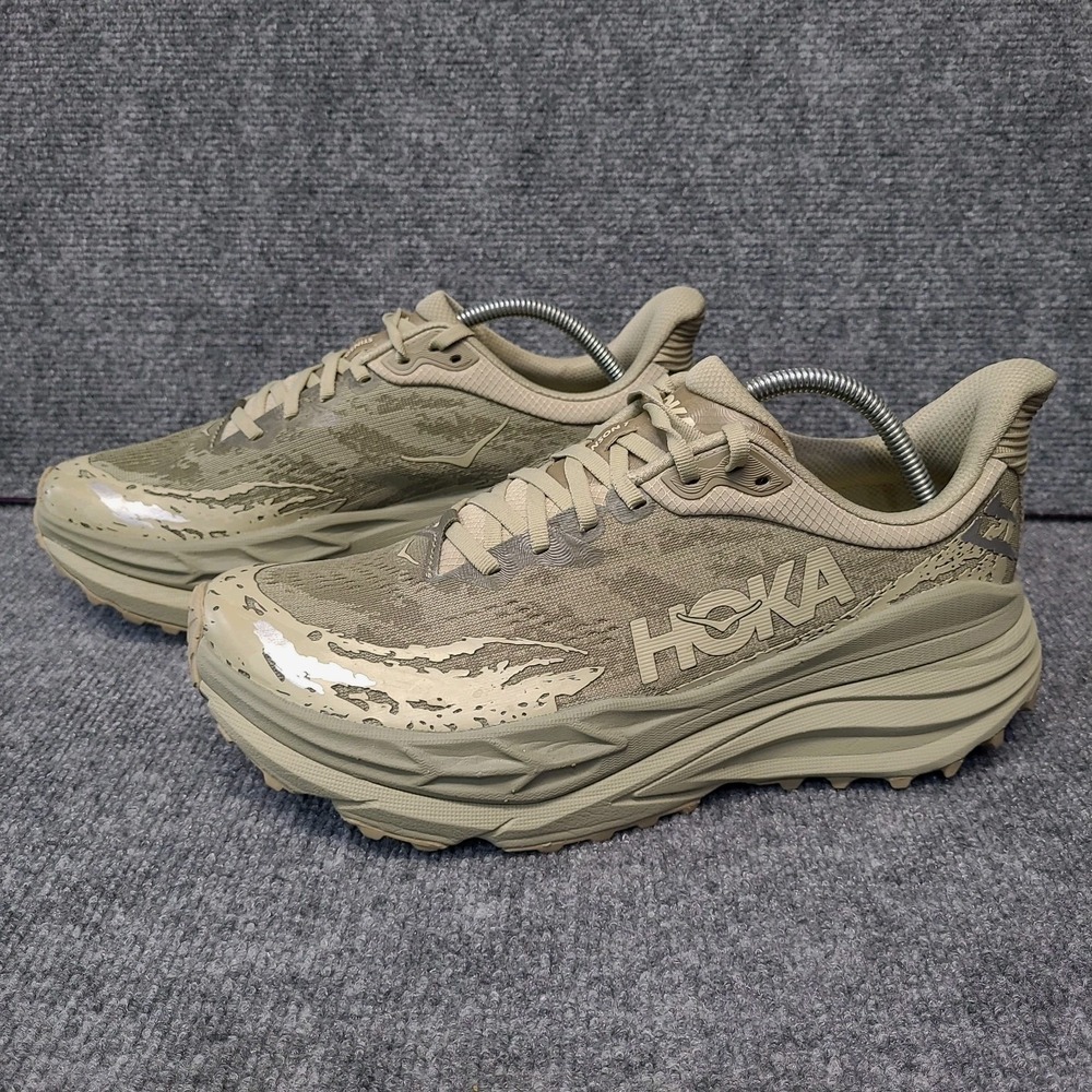 HOKA Stinson ATR 7 Running Shoes - Oyster/Mushroom - Men's US 10.5 D 1141530 OSH